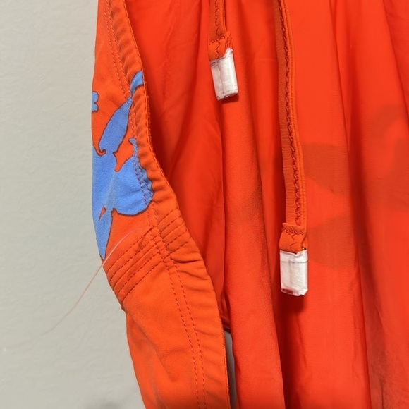 Tory Burch One piece Talisay Swimsuit Poppy Red Open Back Convertible Sz XS NEW - Picture 8 of 10